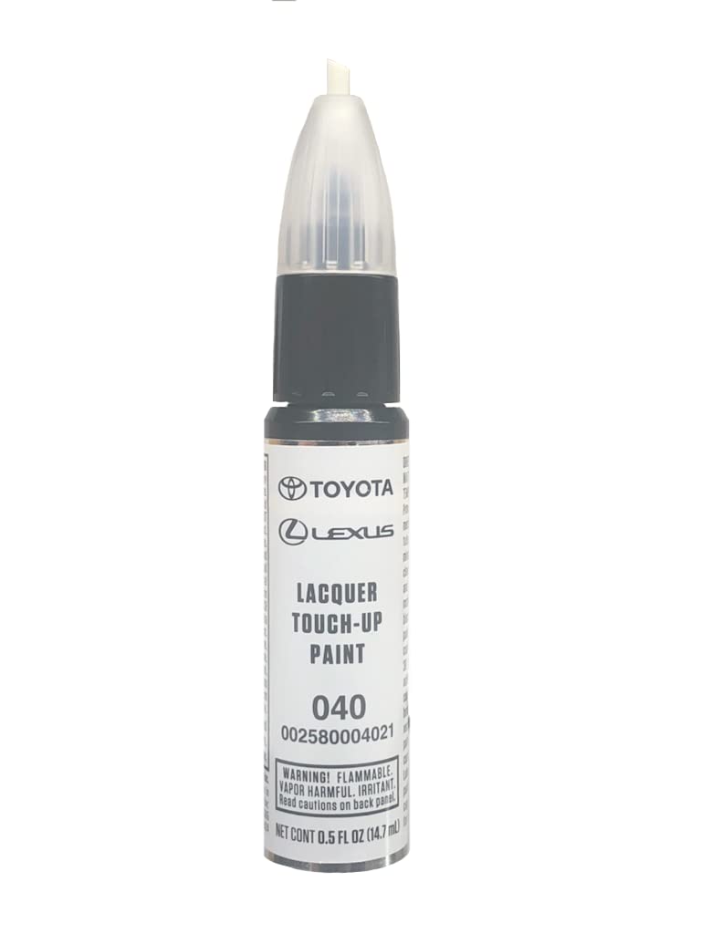 Toyota Touch up Paint 040 Super White Genuine Scion/Lexus