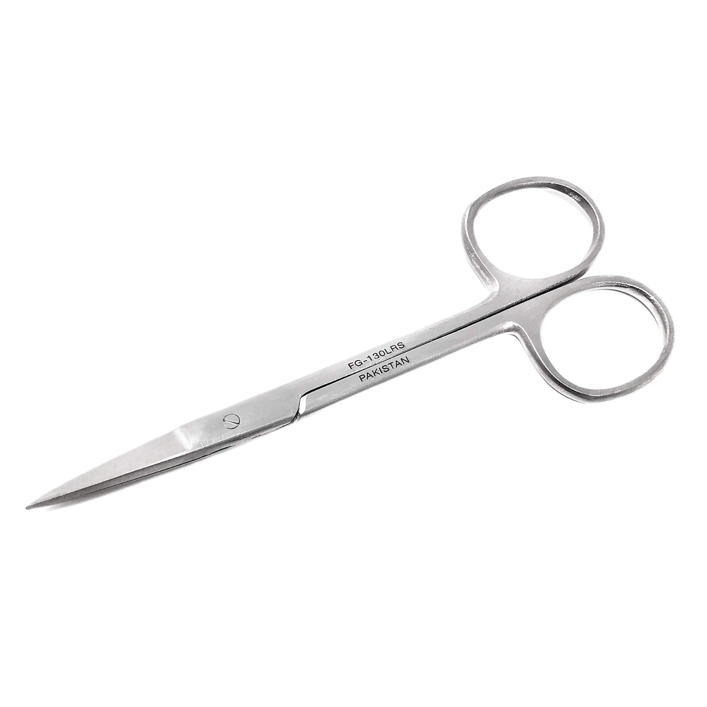 Cynamed Iris Micro Dissecting Precision Lab Scissors, Fine Point Straight - Perfect for Doctors, Nurses, EMS, Students, Education
