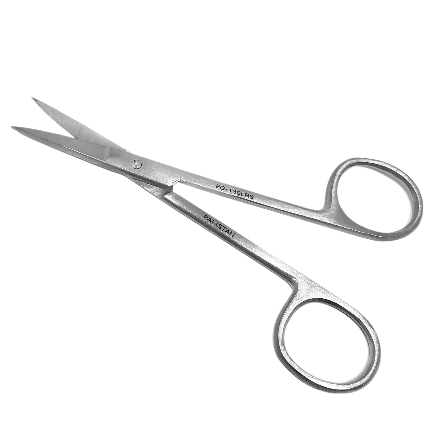 Cynamed Iris Micro Dissecting Precision Lab Scissors, Fine Point Straight - Perfect for Doctors, Nurses, EMS, Students, Education