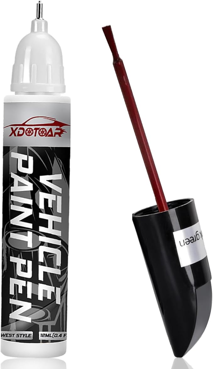 White Car Paint Touch Up Pen, Color Accurate Touch Up Paint for Cars, Professional Automotive Paint Scratch Repair, Lasting Auto Scratch Remover, Quick Drying, Easy to Use, Safe and Non-toxic