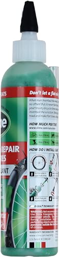 Slime 10003 Bike Tube Puncture Repair Sealant, Prevent and Repair, Suitable for All Bicycles, Non-Toxic, Eco-Friendly, 8oz Bottle