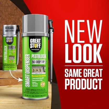 Great Stuff 99112809 Smart Dispenser Pestblock, Gray