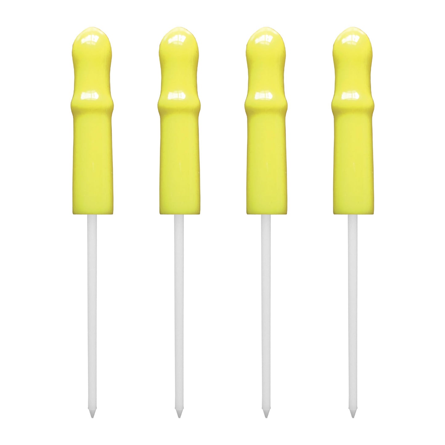 Caulk Cap CCY-4, Reusable Caulk Caps Caulk Tube Sealers with Built-in Puncture Pin, 4 Pack