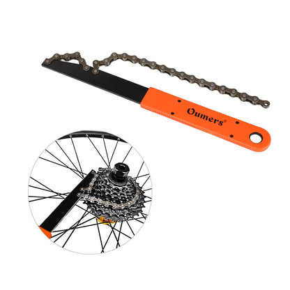 Bike Chain Tools Kit, Upgrade Rotor Lockring Removal Wrench & Chain Whip with Cassette/Bicycle Flywheel Remover Sprocket Remover Tool Pack