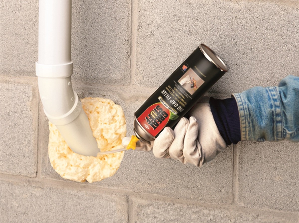 Great Stuff 157906 Insulating Foam Sealant, 12 oz, Cream