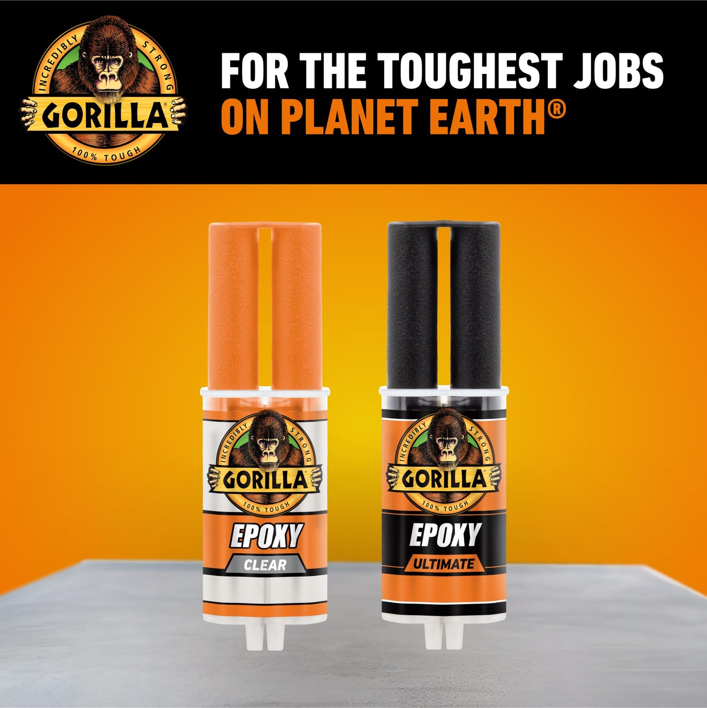 Gorilla 2 Part Epoxy, Clear Epoxy, 0.85 Ounce Syringe (Pack of 1) - 5 Minute Set, Incredibly Strong Bonding